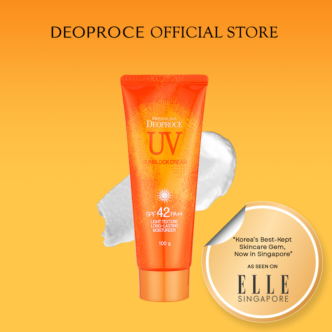 DEOPROCE PREMIUM UV DEFENCE SUNBLOCK CREAM SPF42 PA++
